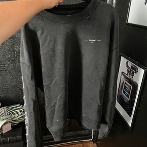 Off-White grey crewneck